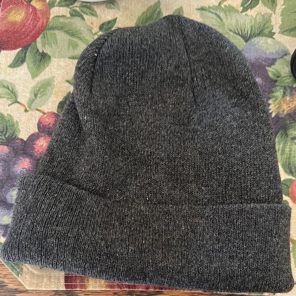 Men's Charcoal Beanie hat